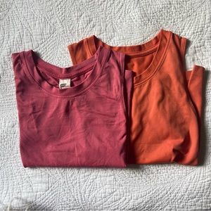 Fabletics muscle tank bundle • semi cropped • small